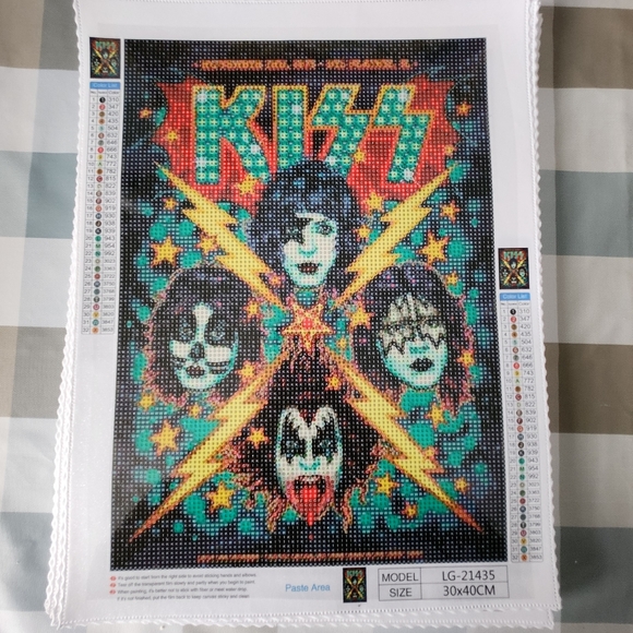 KISS DIY 5D Full Round Drill Diamond Painting - Picture 2 of 7